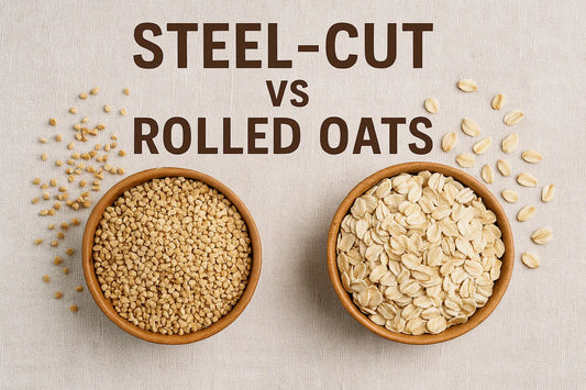 Steel Cut Oats vs Rolled Oats: Nutrition & Health Benefits