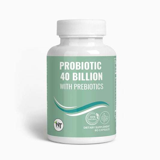 Probiotic 40 Billion with Prebiotics Nutrition Tribune