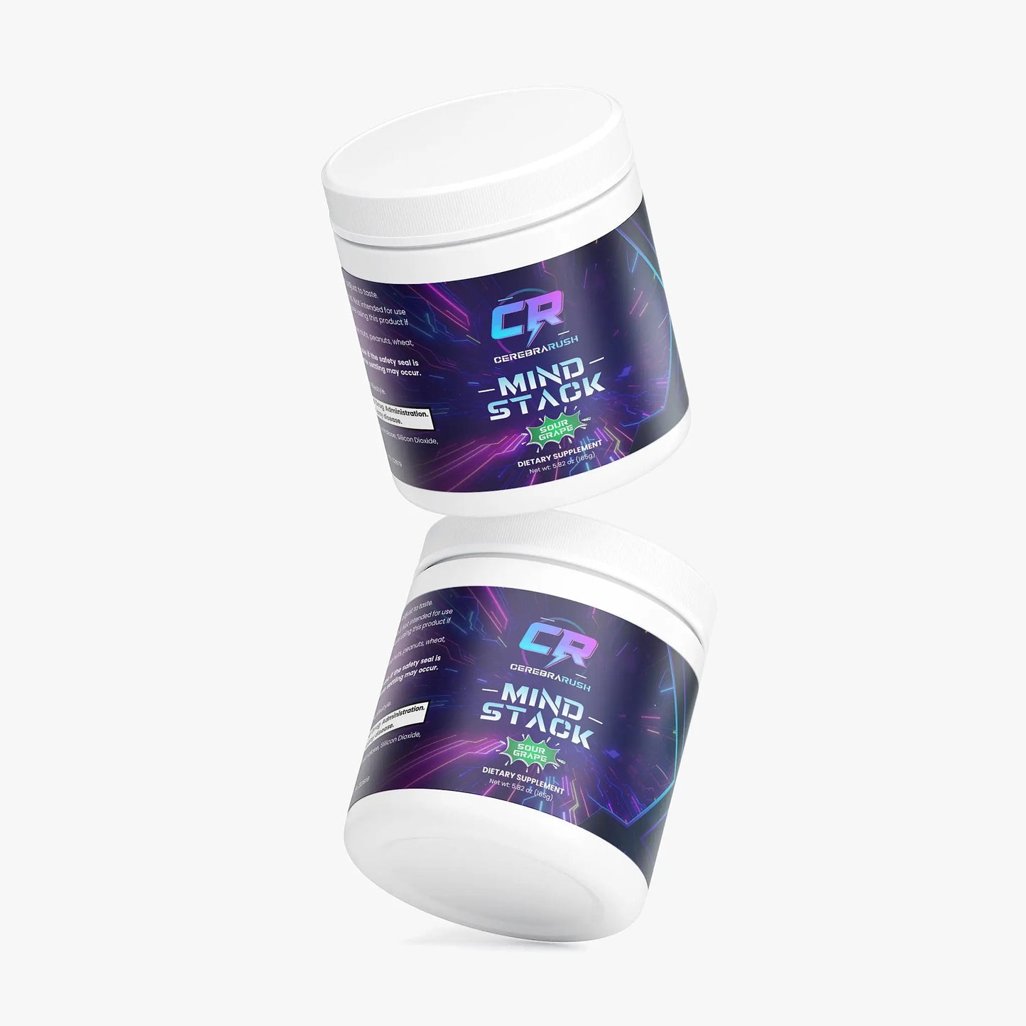 CerebraRush Mind Stack | Nootropic Energy Supplement for Gamers – Sour Grape