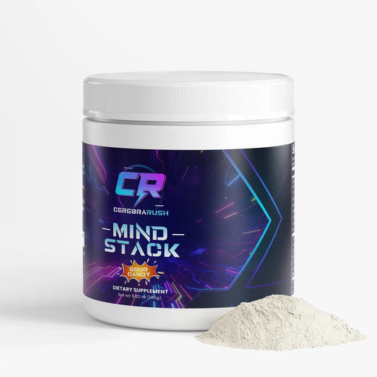 CerebraRush Mind Stack | Gaming Nootropic for Focus & Reaction Time – Sour Candy