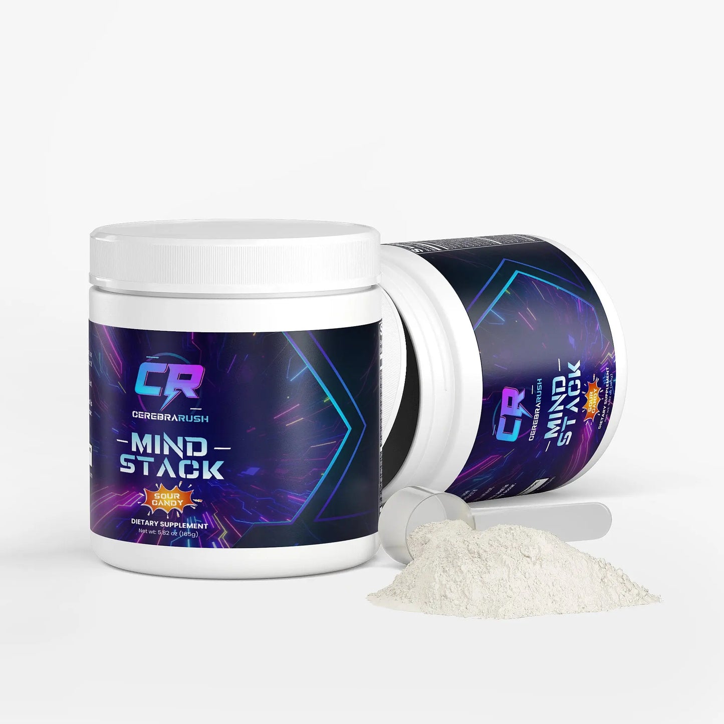 CerebraRush Mind Stack | Gaming Nootropic for Focus & Reaction Time – Sour Candy