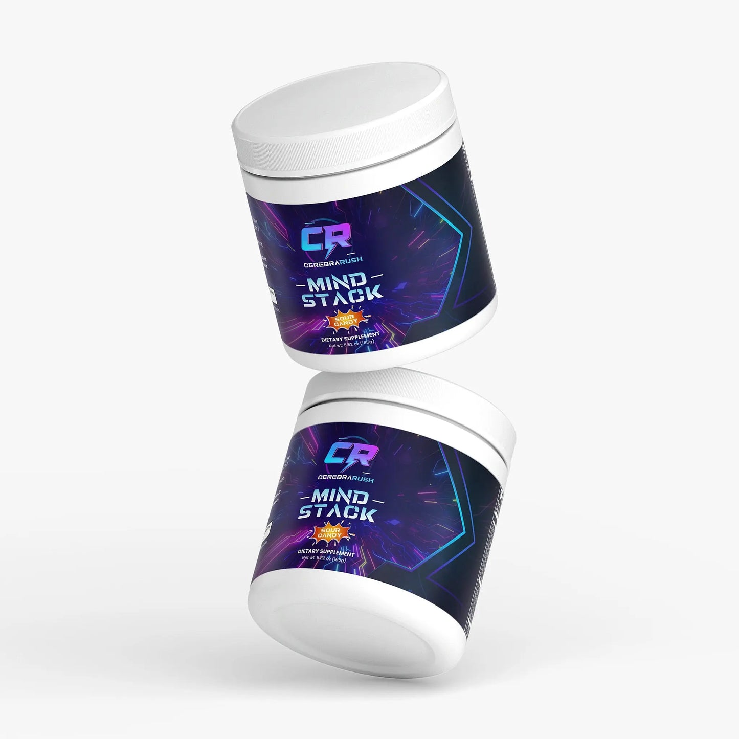 CerebraRush Mind Stack | Gaming Nootropic for Focus & Reaction Time – Sour Candy