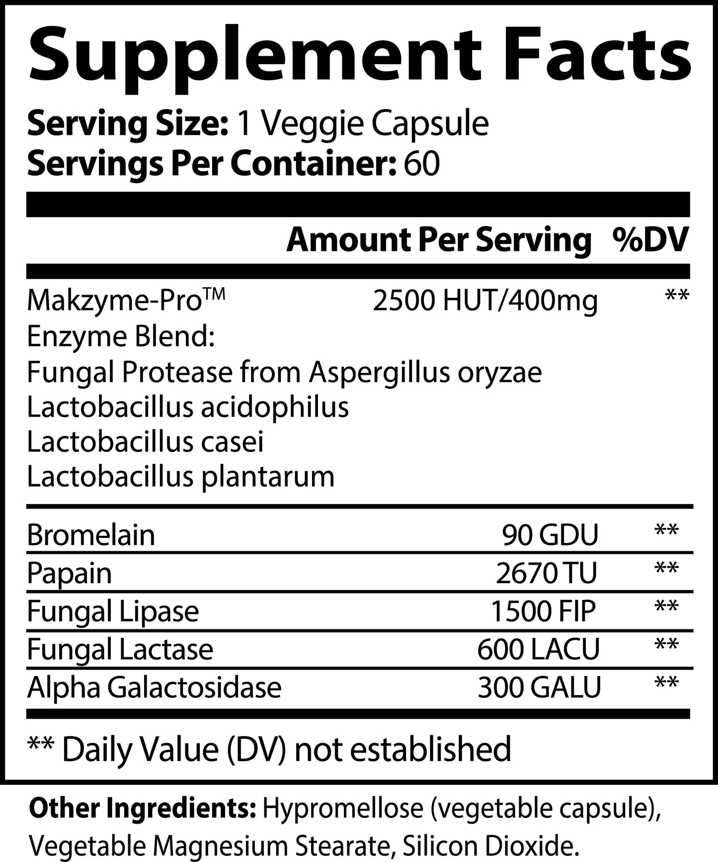 Digestive Enzyme Pro Blend Nutrition Tribune