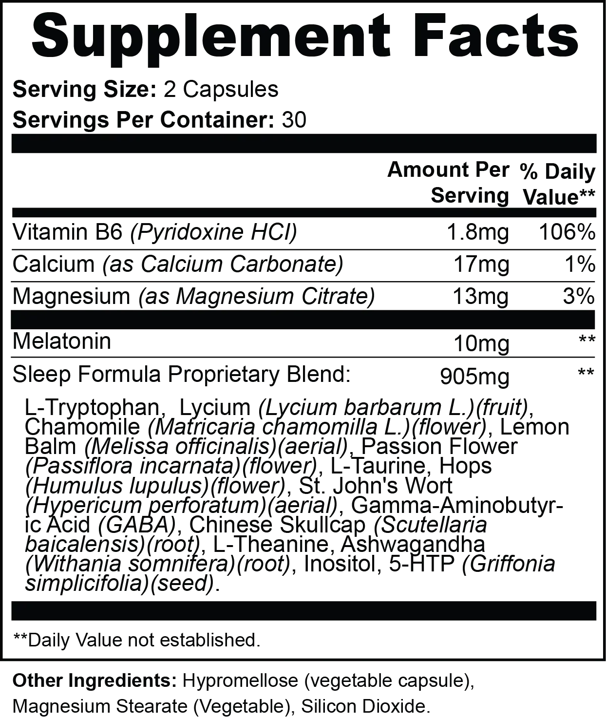 Sleep Support Nutrition Tribune