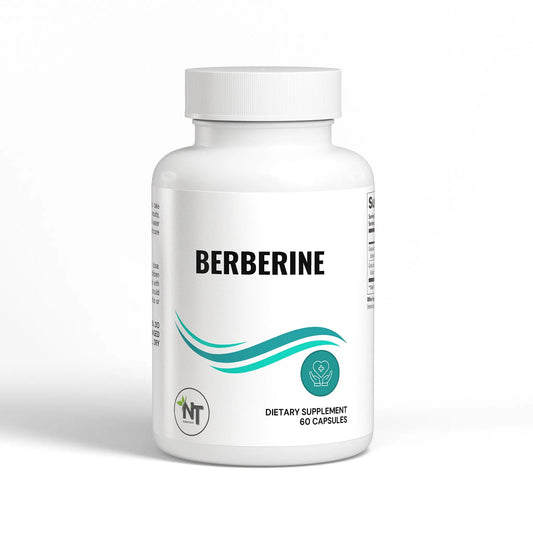 Berberine Capsules dietary supplement bottle for blood sugar and metabolic support