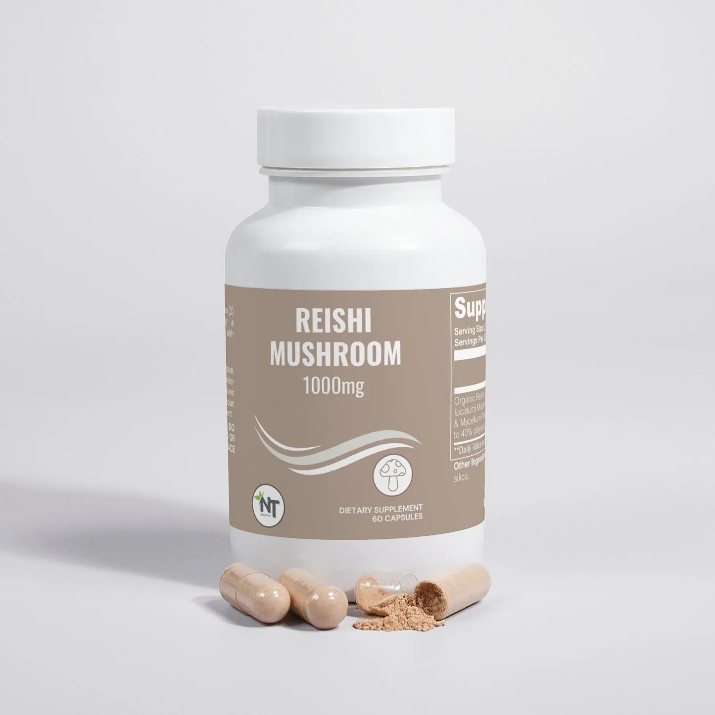 Reishi Mushroom Capsules Nutrition Tribune
