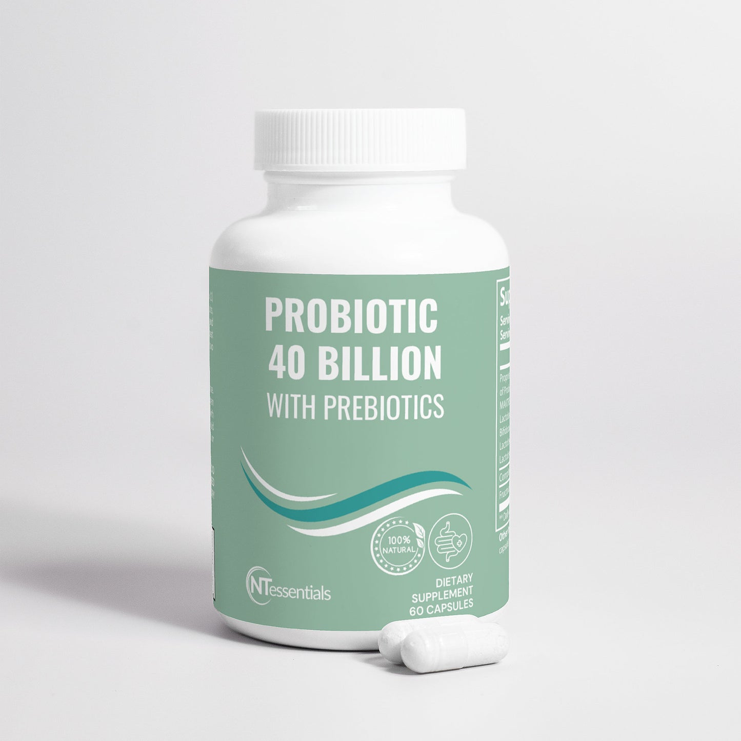 Probiotic 40 Billion with Prebiotics