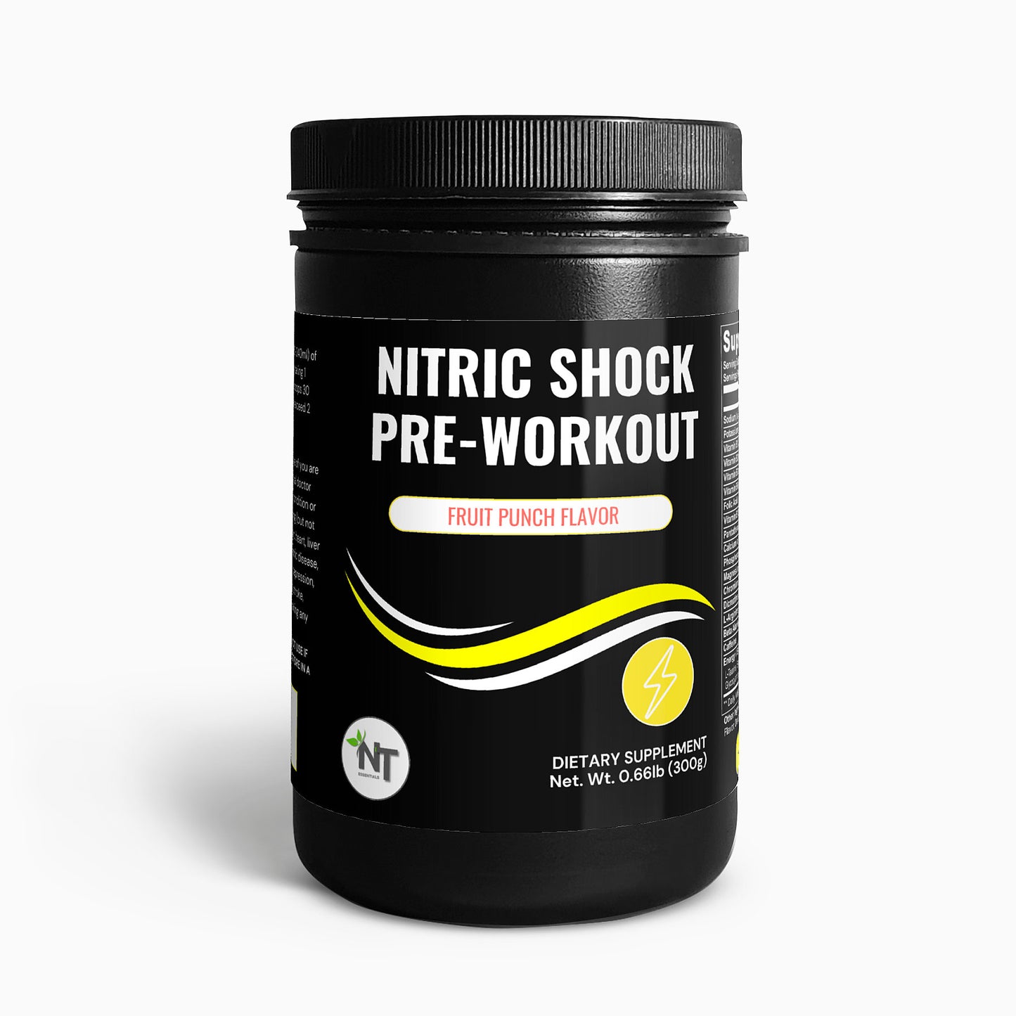 Nitric Shock Pre-Workout Powder (Fruit Punch)