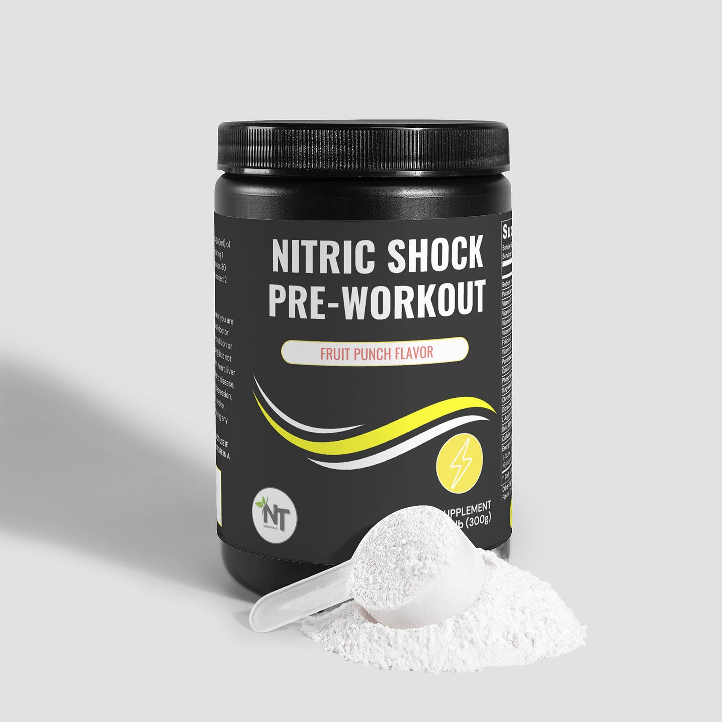 Nitric Shock Pre-Workout Powder (Fruit Punch)