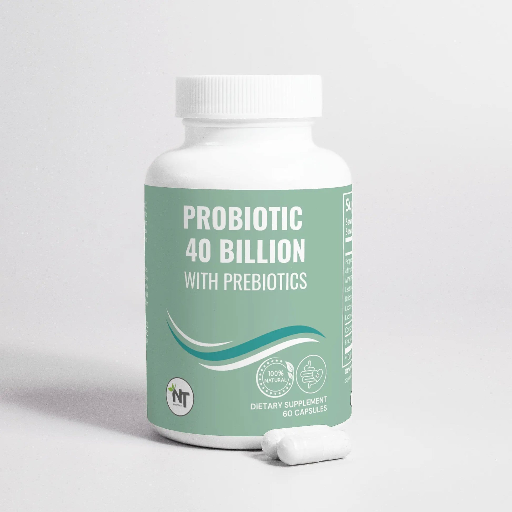 Probiotic 40 Billion with Prebiotics Nutrition Tribune