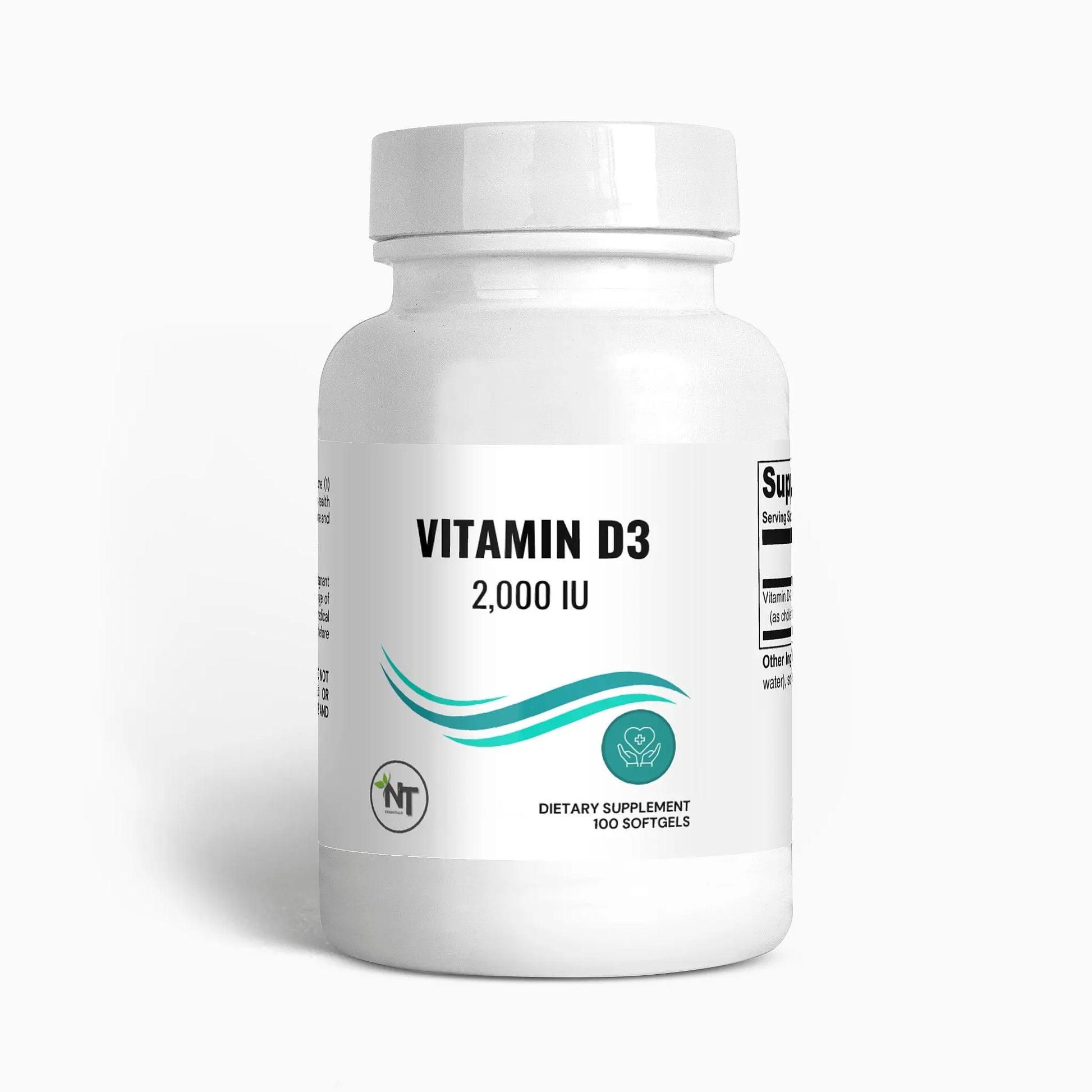 Vitamin D3 2,000 IU Nutrition Tribune