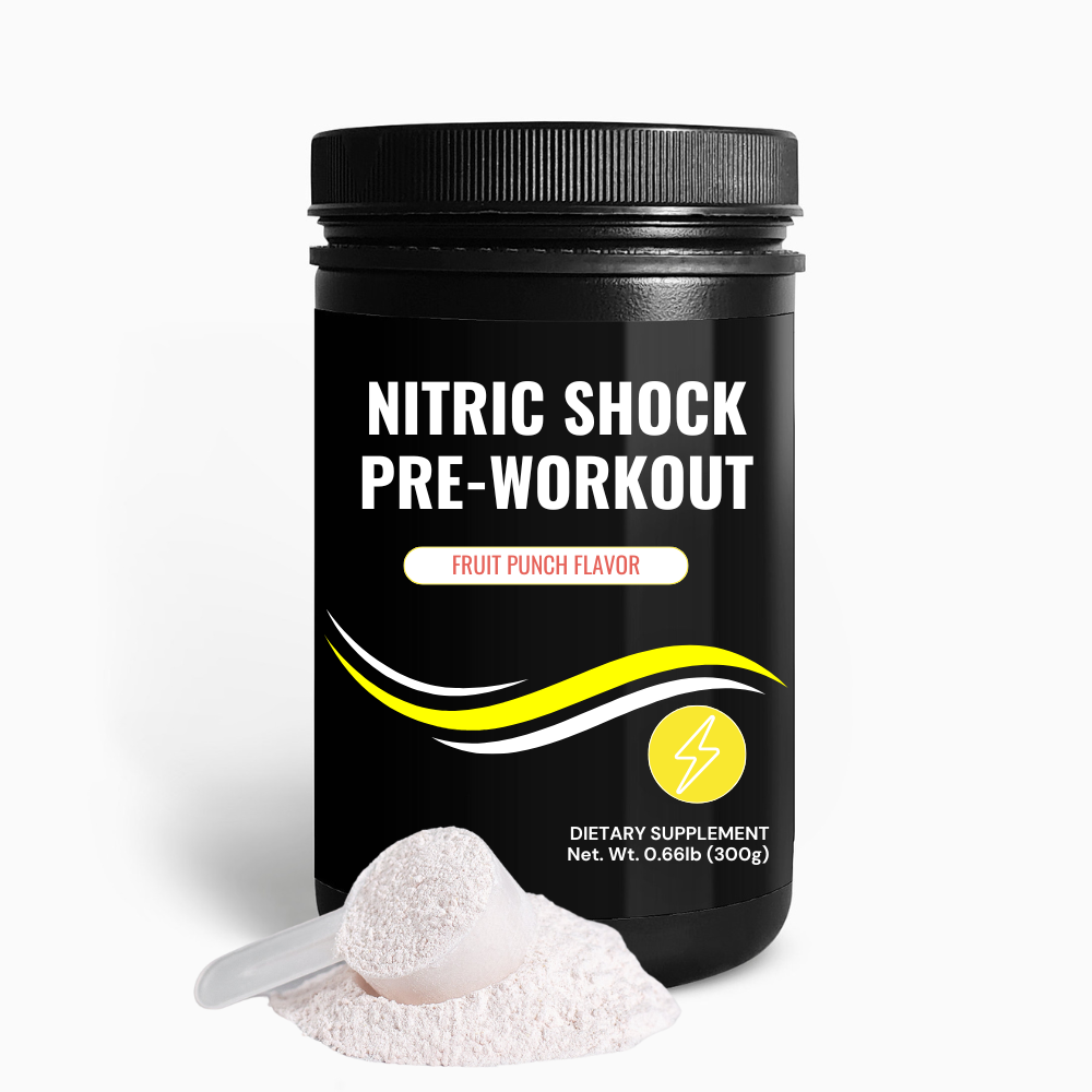 Nitric Shock Pre-Workout Powder (Fruit Punch)