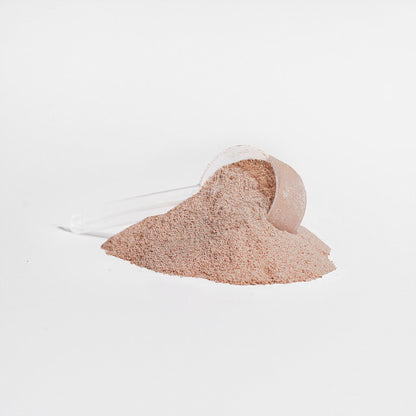 Grass Fed Collagen Powder Chocolate loose powder with scoop - Nutrition Tribune
