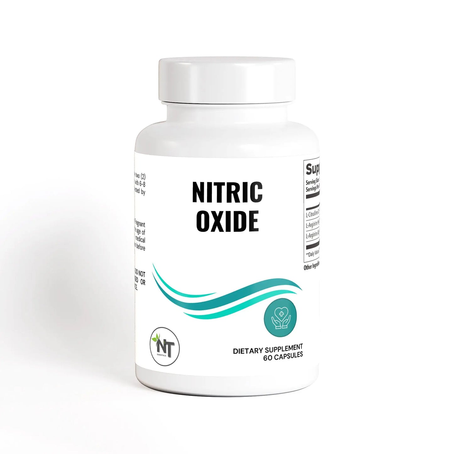 Nitric Oxide Capsules supplement bottle by Nutrition Tribune